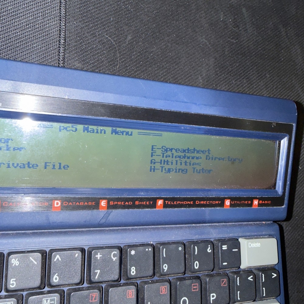 Laser PC5 Portable Computer Works Read Description