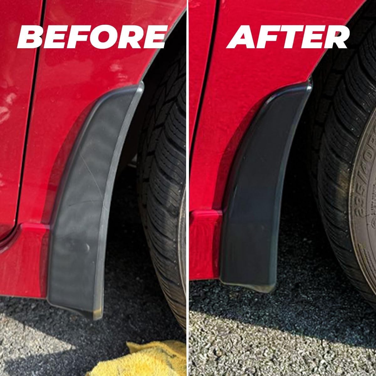 ExoForma Black Trim Restorer - Restores Factory Black to Plastic Trim - Protects