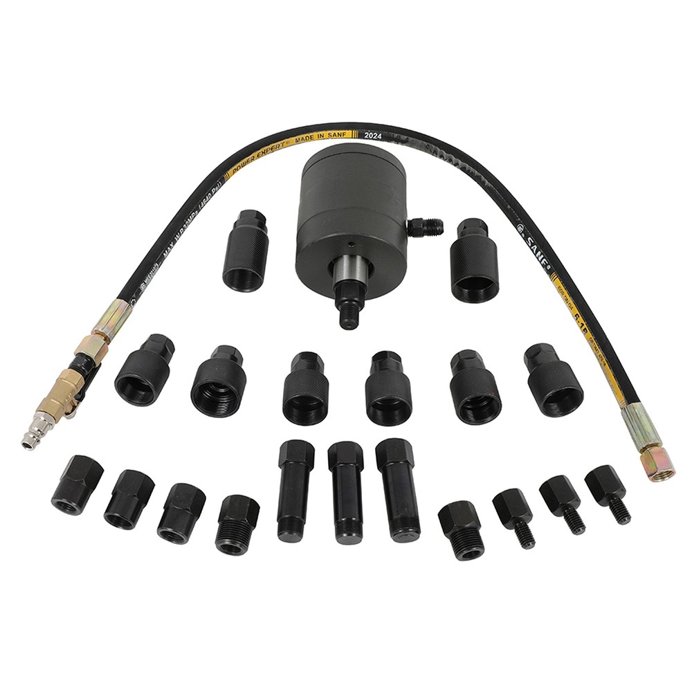 21pcs Pneumatic Extractor Puller For Diesel Injectors Engine Removal Tool Kit