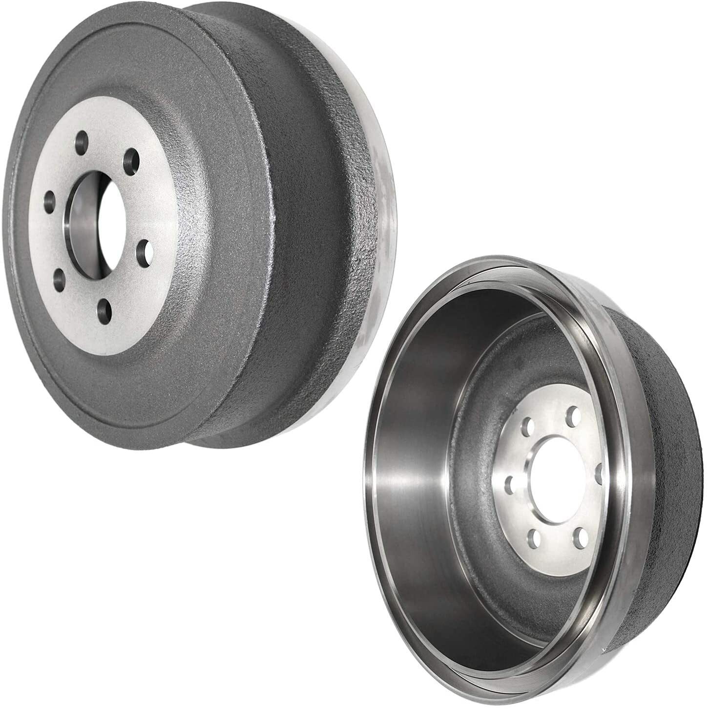 Rear Brake Drums and Ceremic Brake Shoes for 2000 2001 2002 Dodge Dakota Durango