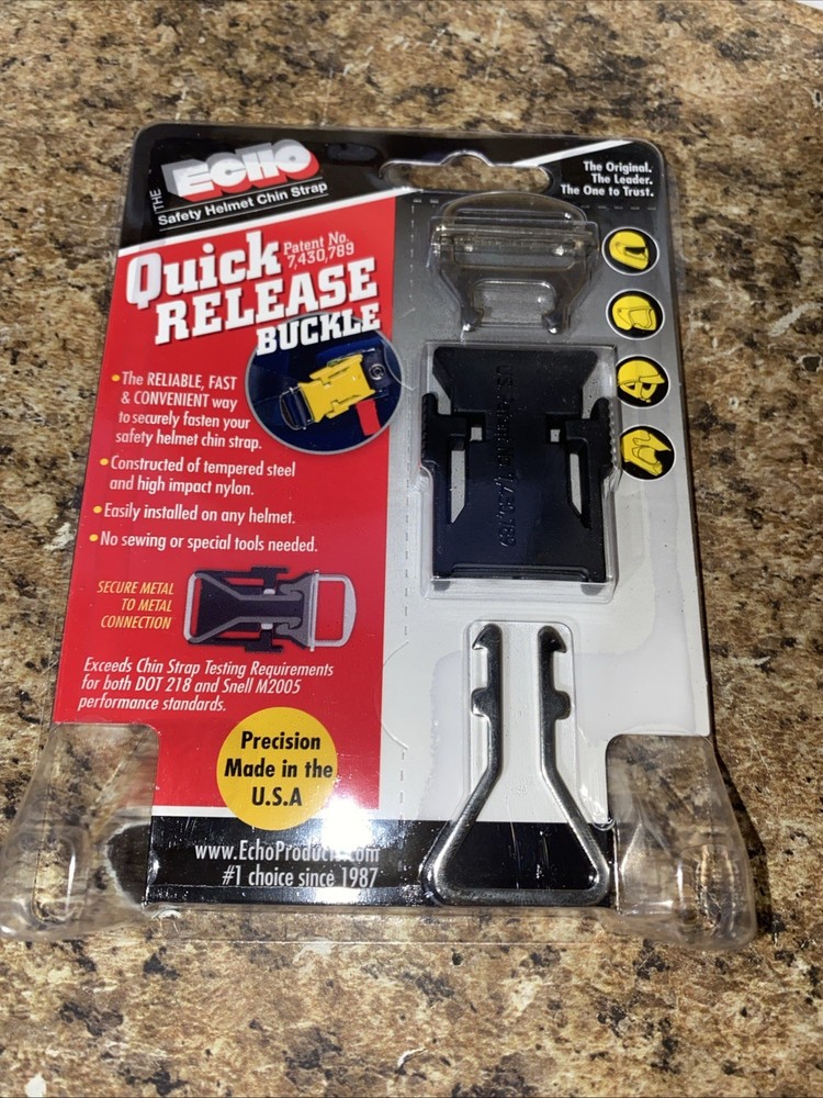 NEW ECHO Quick Release Buckle Helmet Chin Strap