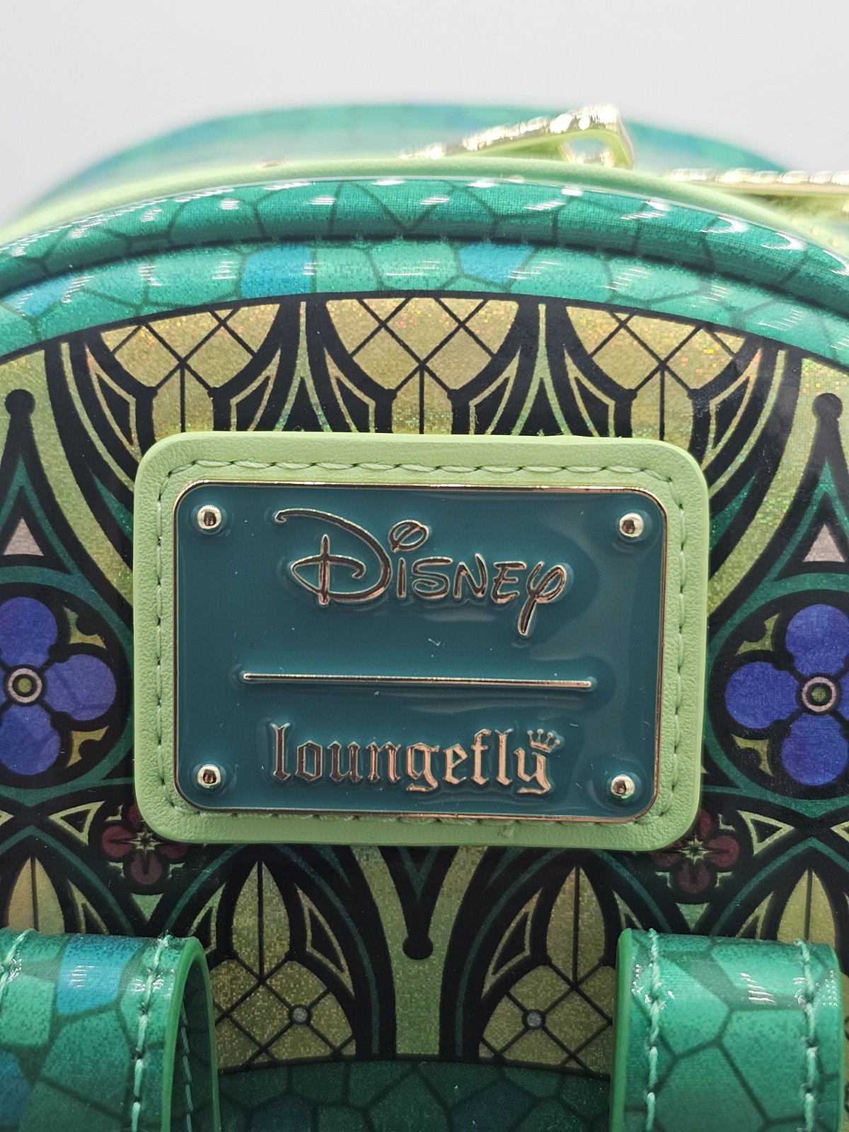 Loungefly Princess and the Frog Tiana Stained Glass Mini Backpack Disney