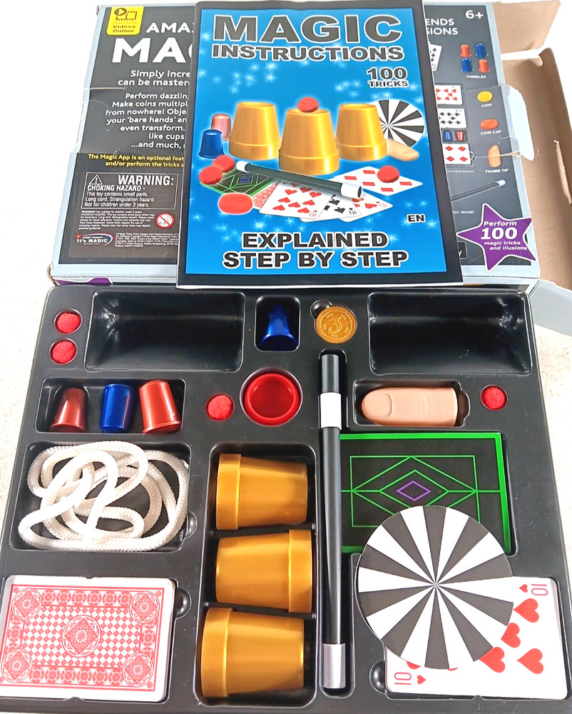 Amazing Magic Perform 100 Magic Tricks and Illusions by It's Magic