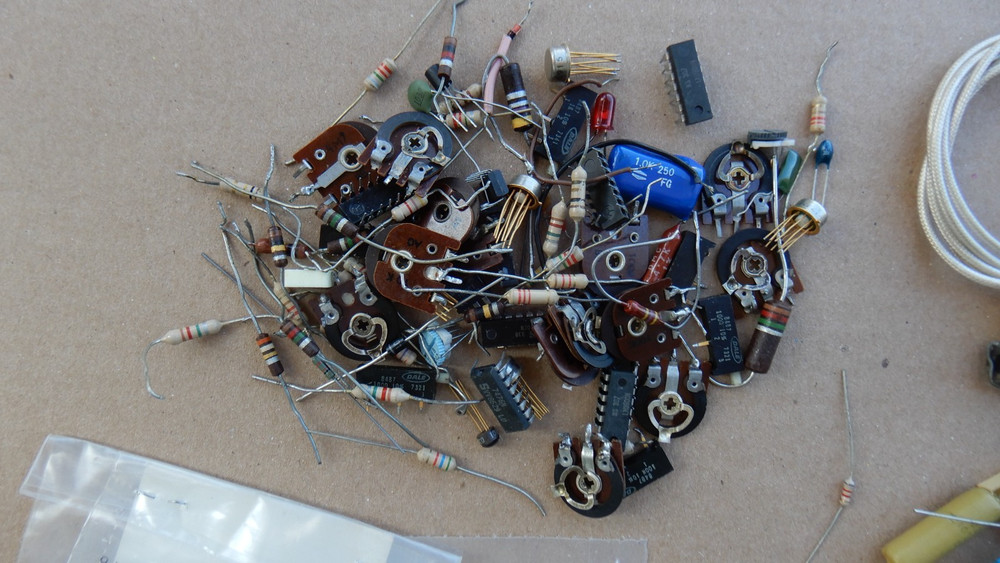 Vintage Assorted Electronics Components - Lot