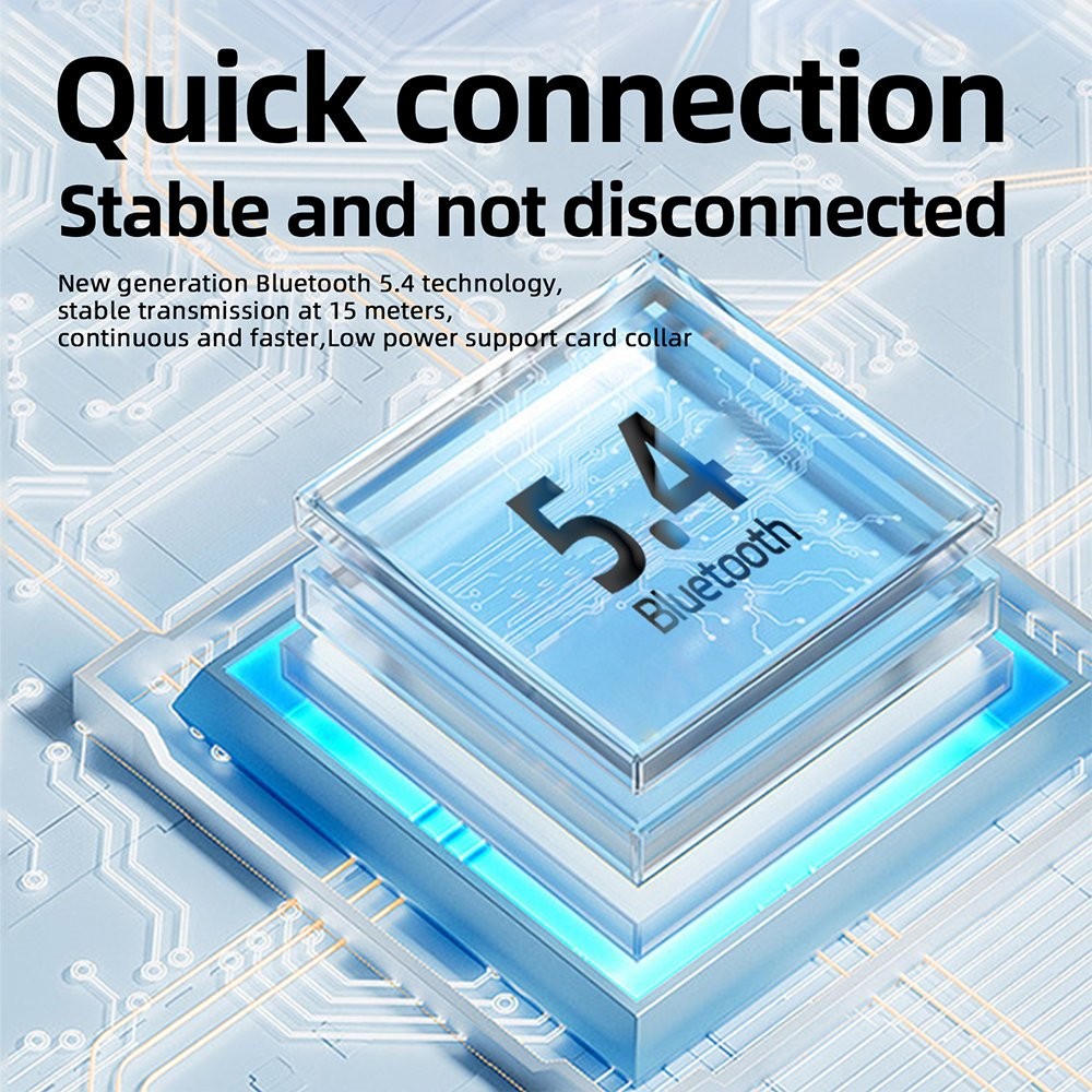 Wireless Bone Conduction Headphones Bluetooth 5.4 Headset Earbuds Open Earbuds