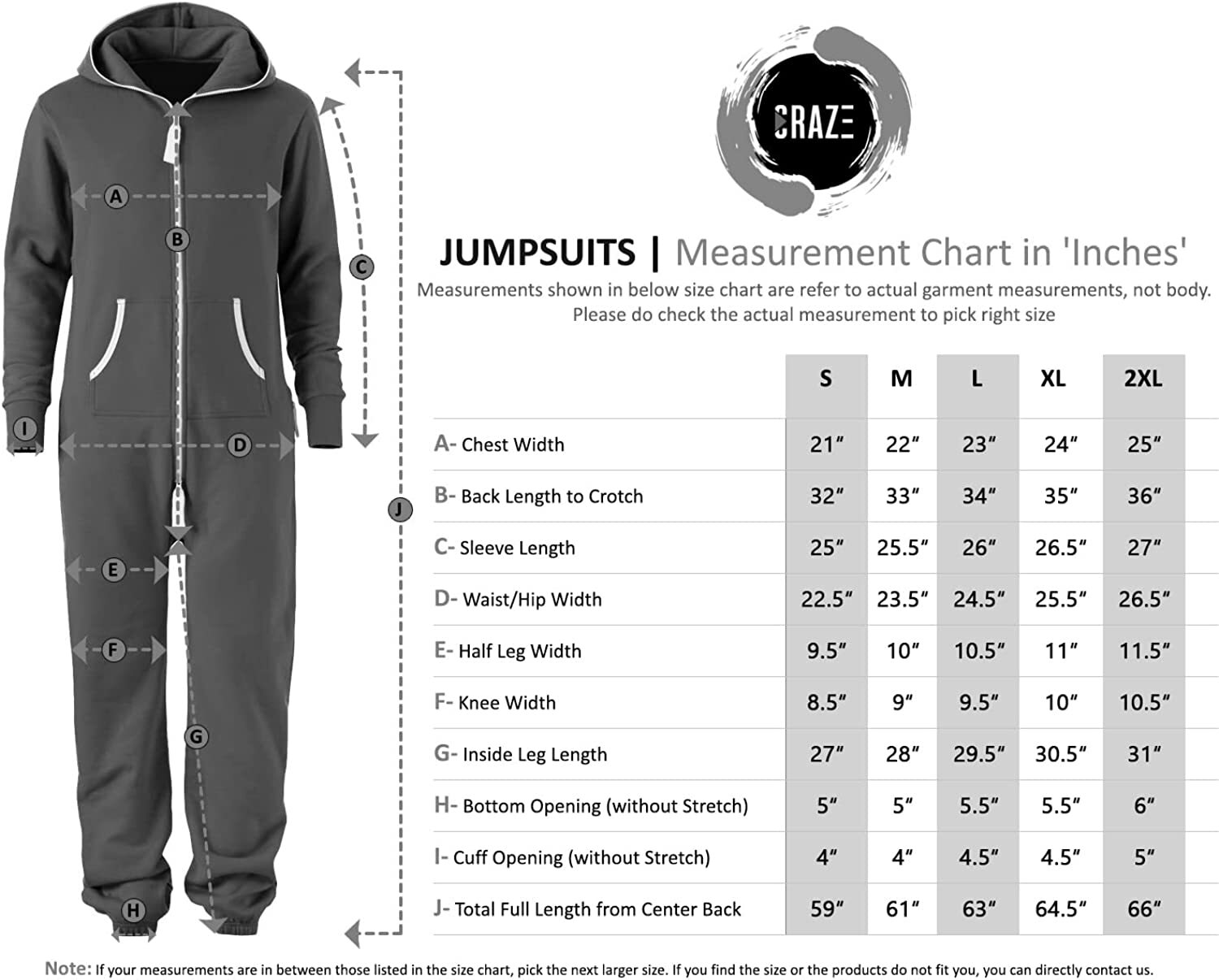 Mens Adult 1onesie Pajamas All in 1 Hooded Non Footed Playsuit OnePiece Jumpsuit