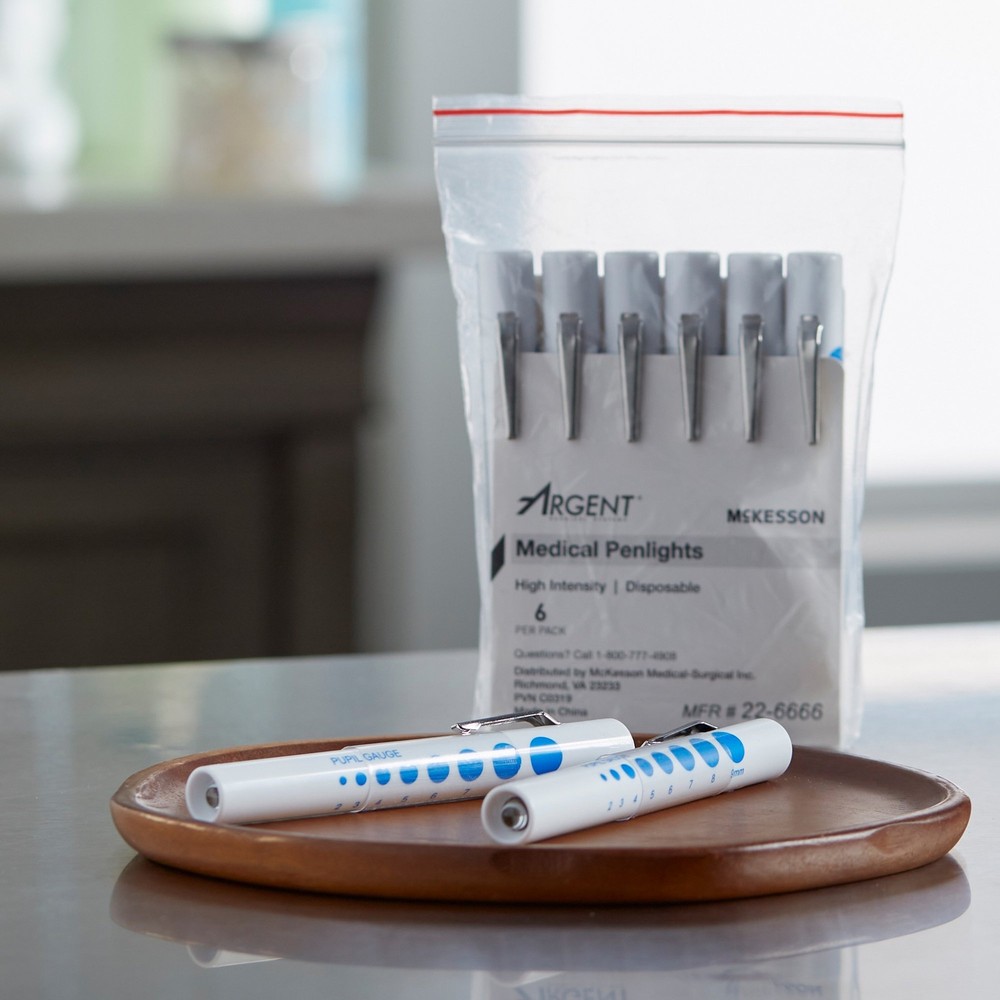 McKesson Disposable Penlight 22-6666 6 per Pack