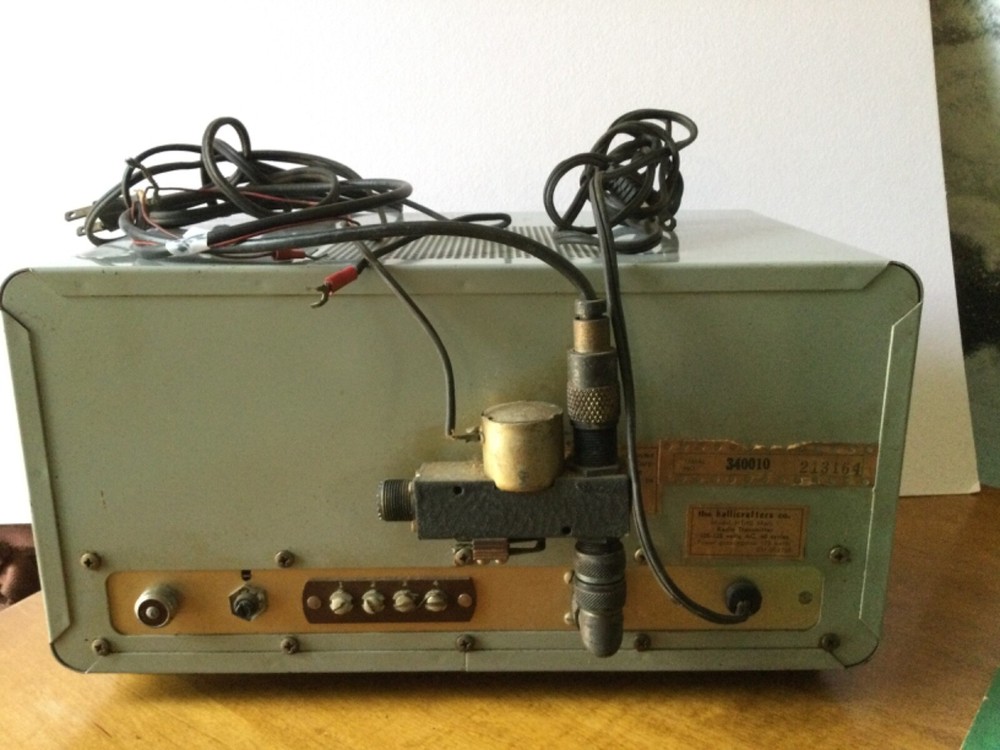 vintage Hallicrafters Transmitter HT 40 with original manual with schematics