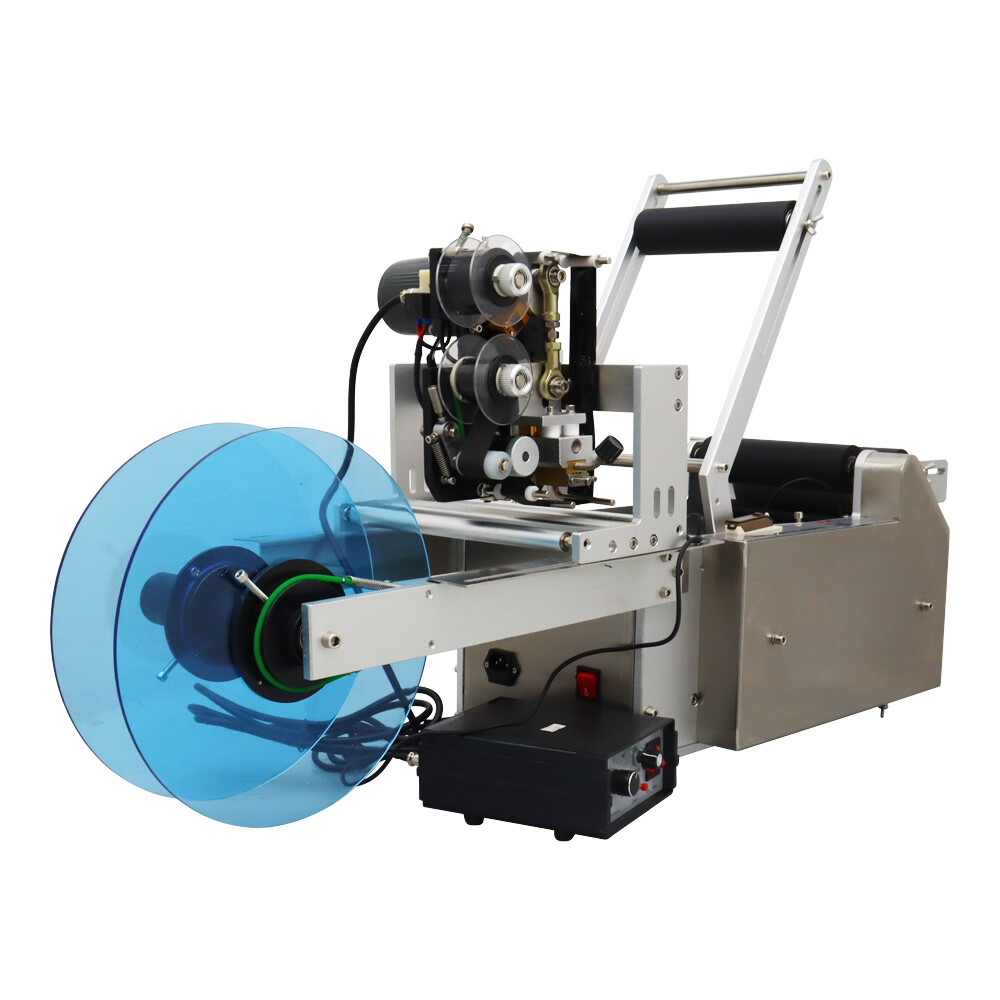 110v Semi-automatic Bottle Labeling Machine Coding machine Date Printer Labeller