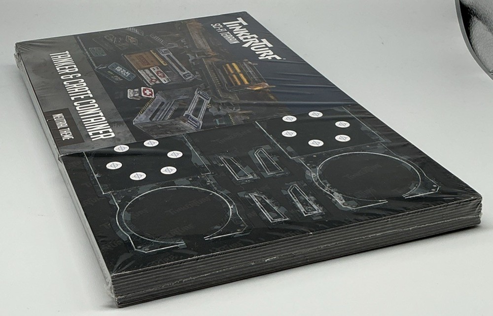 Tanker & Crate Container Neutral Theme Sci-Fi Terrain TinkerTurf