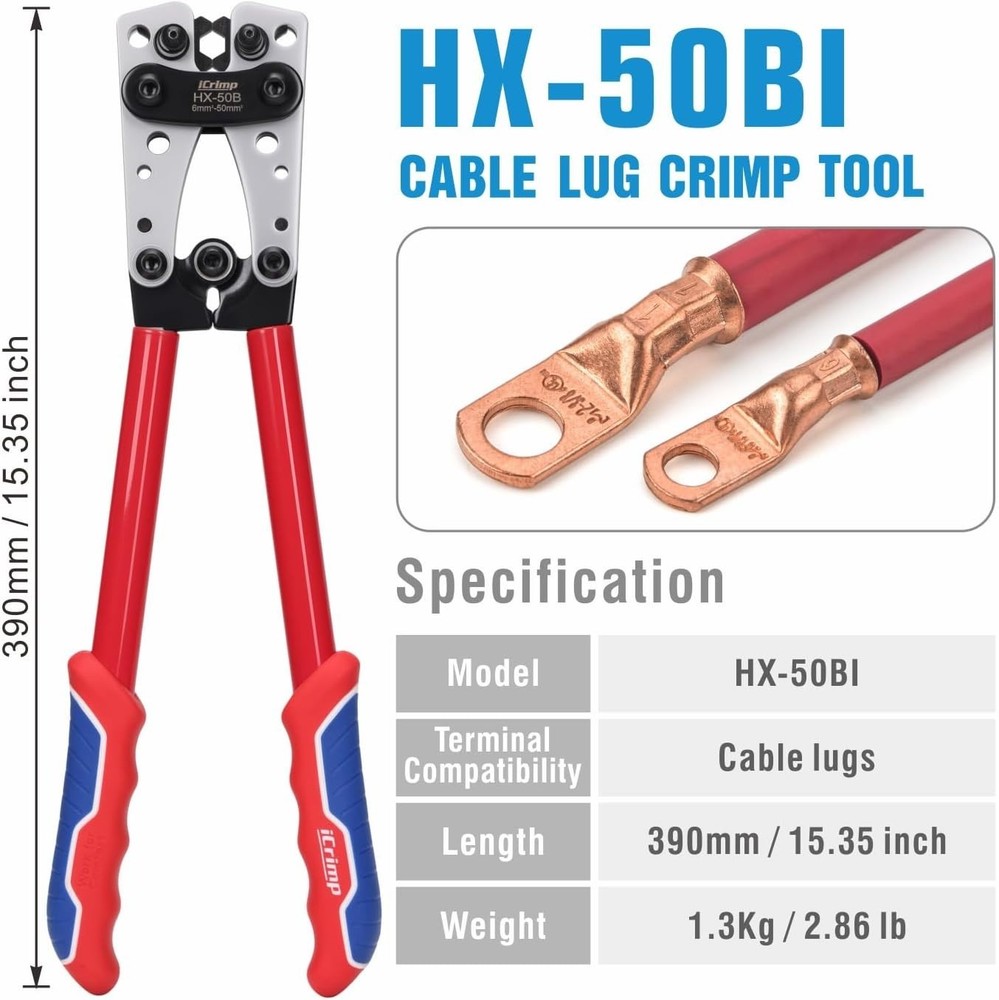 Chrome Vanadium Cable Cutter for Copper & Aluminum