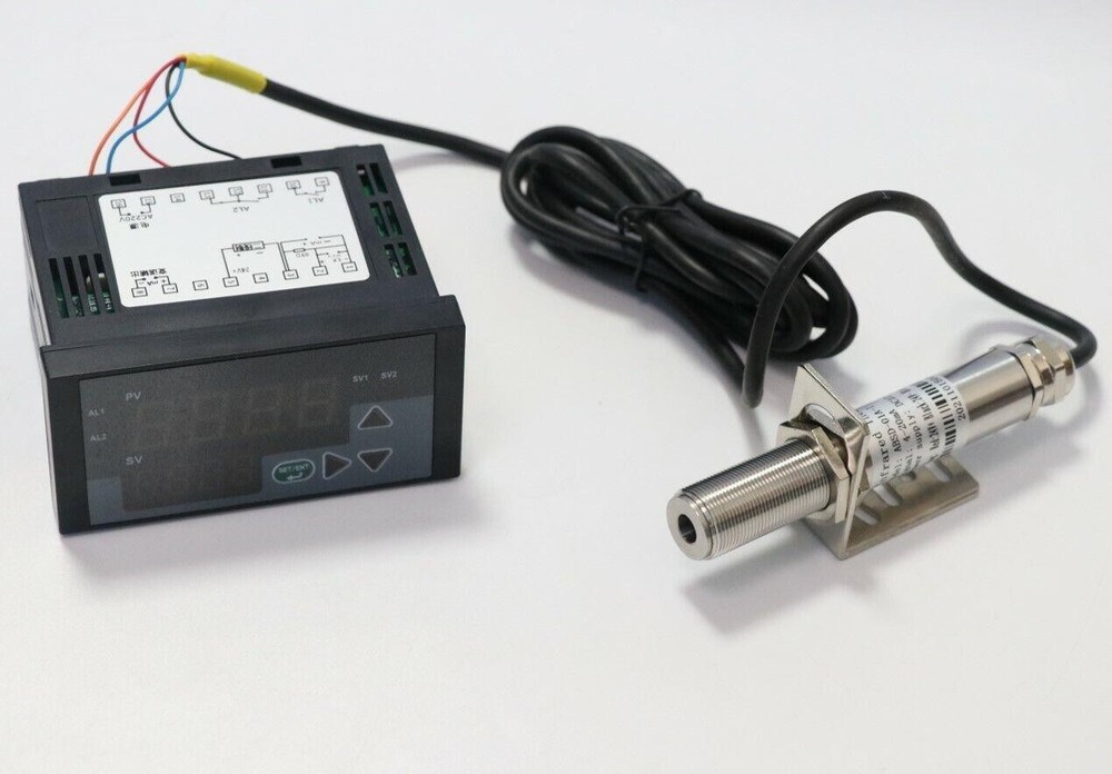 0~1000℃ Online Non-contact Infrared Temperature Controller Sensor + Display Unit
