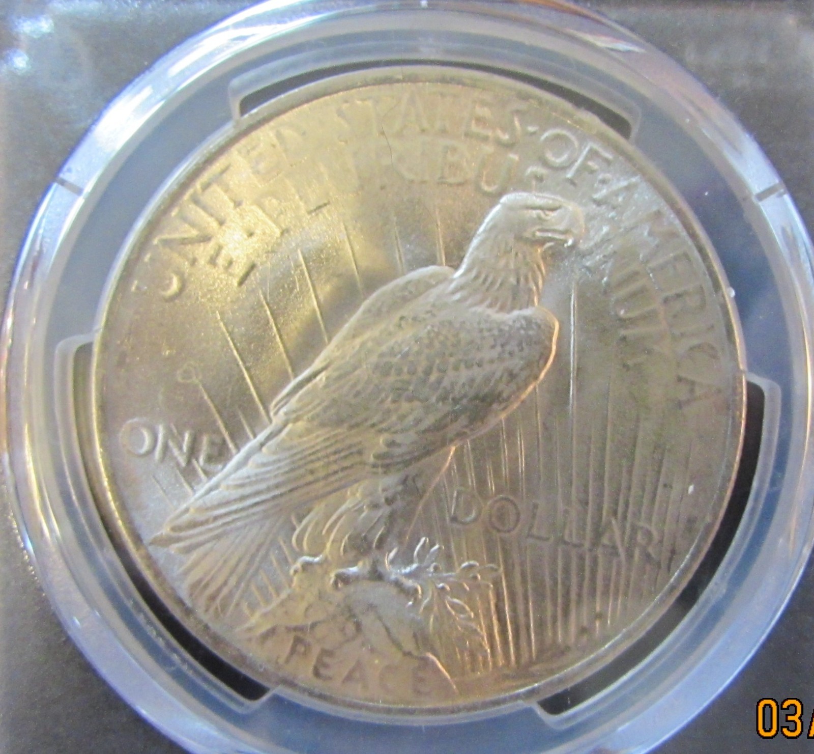 1922-P Peace Dollar PCGS MS-65 Bright white with flashy luster - PQ++