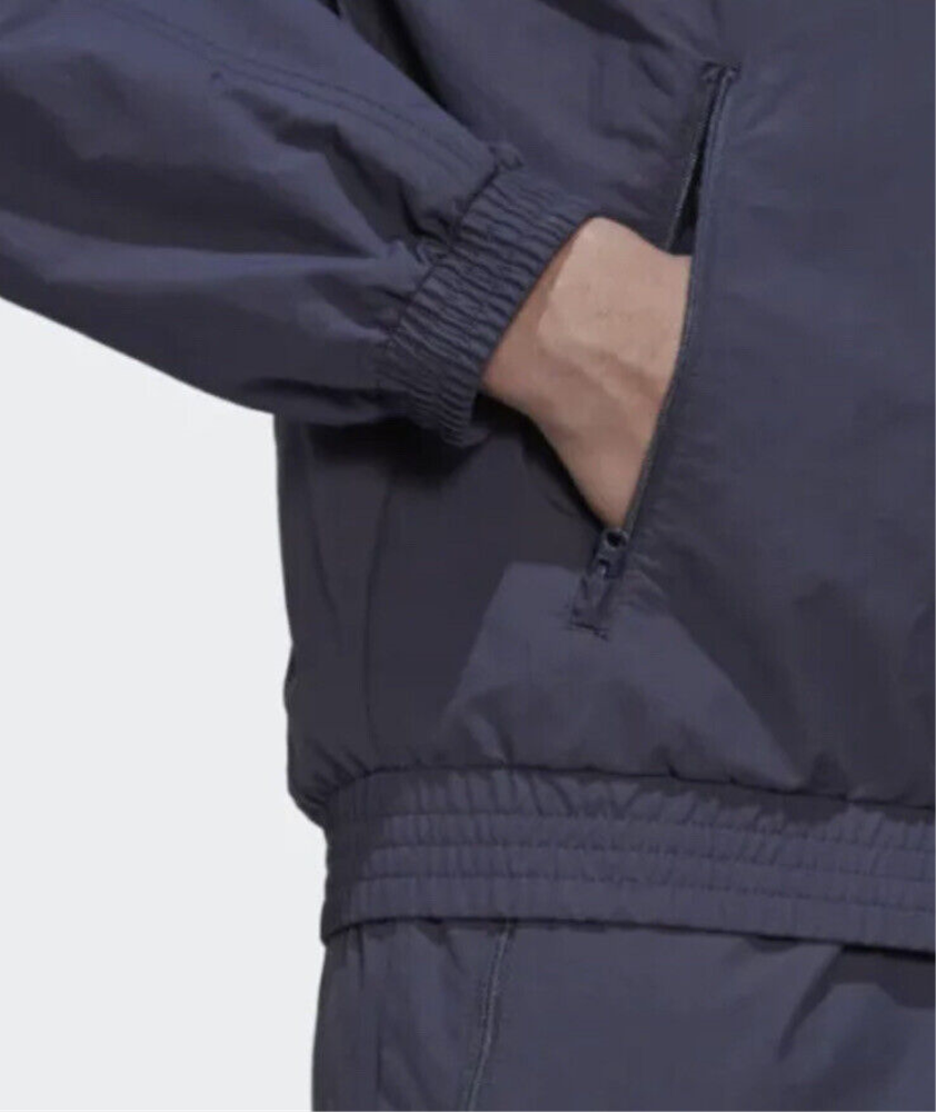Adidas Men's Adaptive Full Zip Track Jacket, Shadow Navy