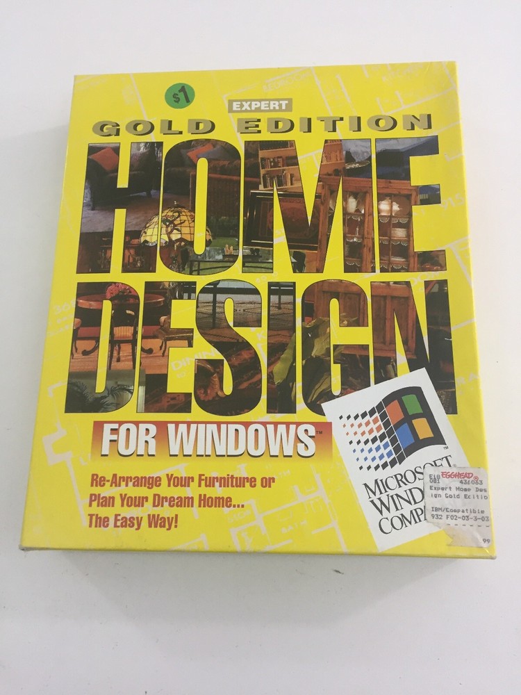 Gold Edition Home Design (1993, CD-ROM, Computer Software)