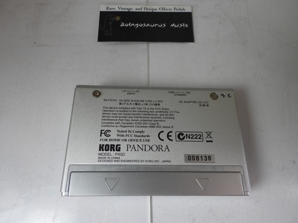 Korg Pandora PX5D Guitar Multi Effects Processor Free USA Shipping