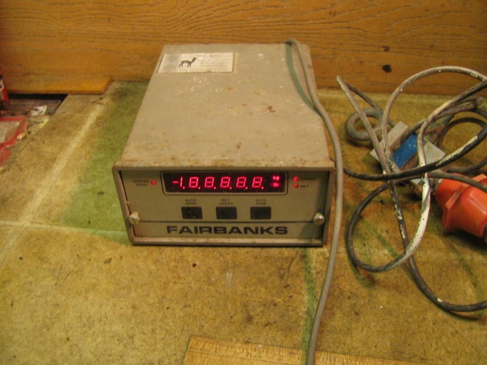 Fairbanks Scale Digital Reader UMC2000-50 w/ SSM500 Load Cell