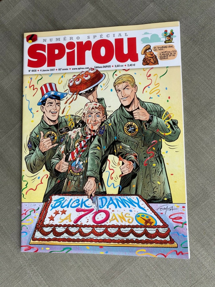 Spirou Weekly No. 4108 2017 In Excellent Condition