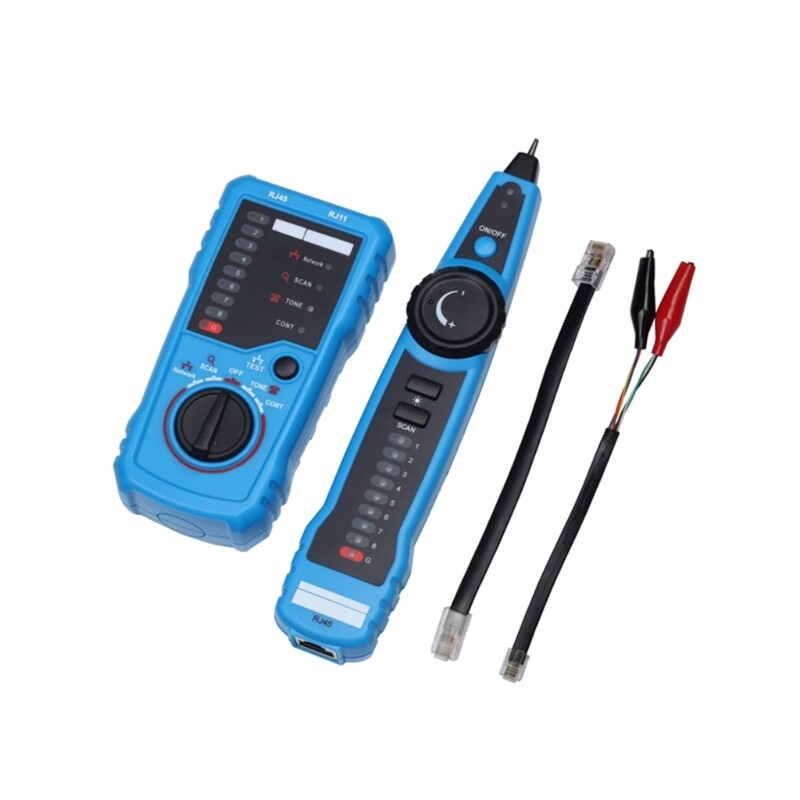Multifunctional Wire Monotor Tool for Live Internet Cable & Phone Line Testing