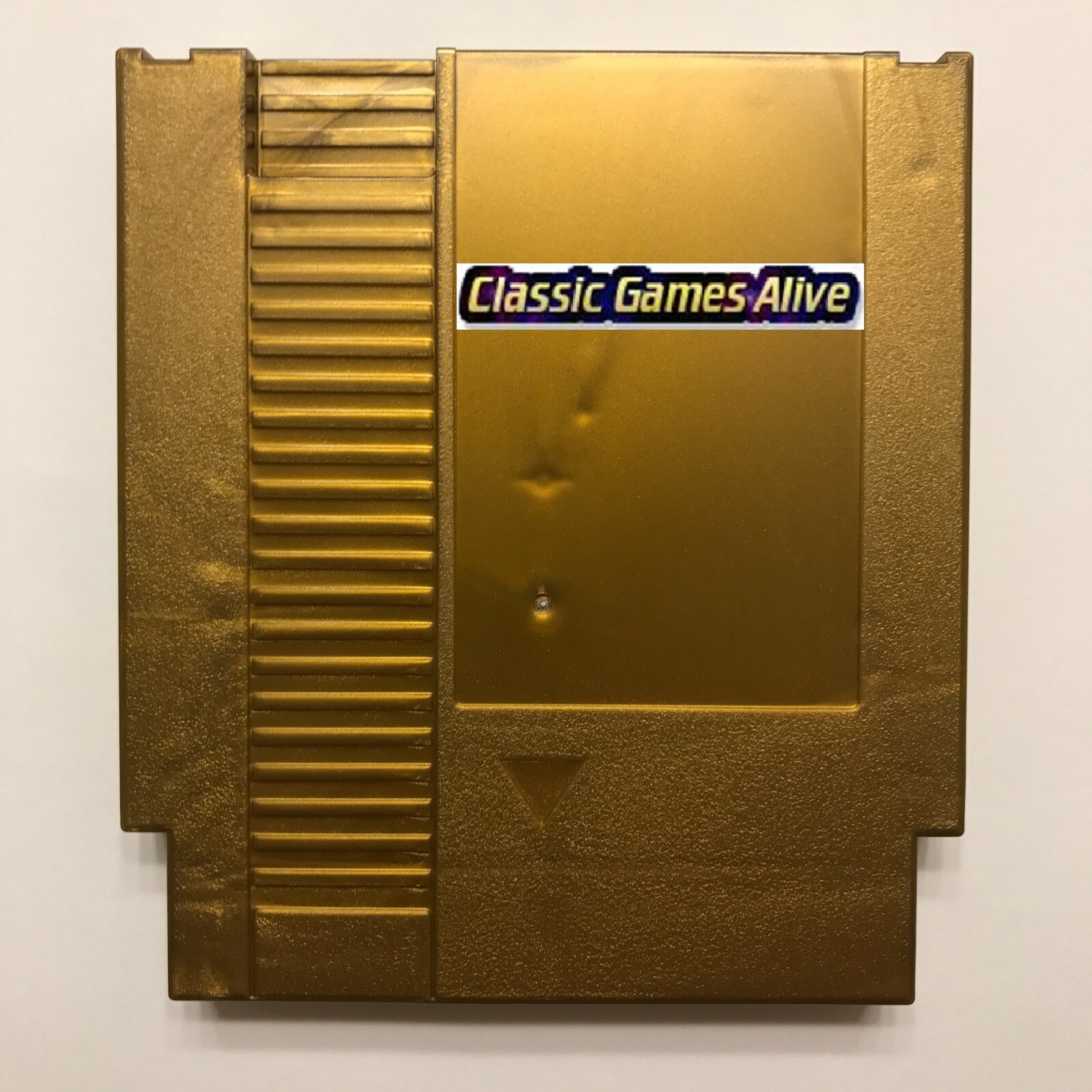 Zelda Gold Cart Shell for N64, SNES and NES replacement (Majora’s Mask style)