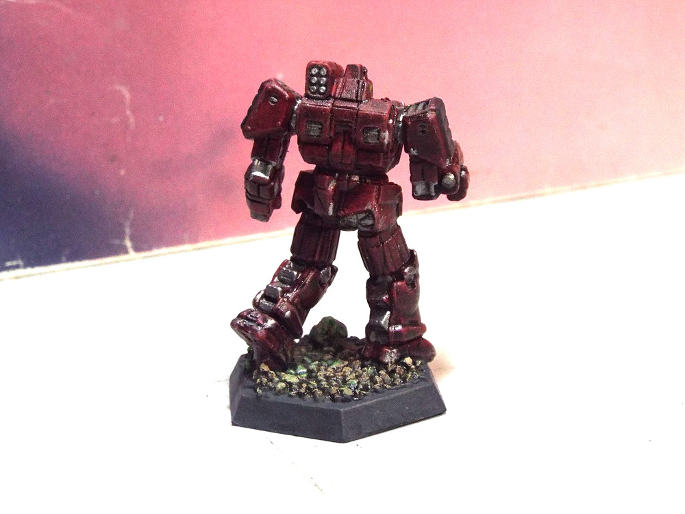 BATTLETECH WOLVERINE MECH (CATALYST, PLASTIC, PAINTED)