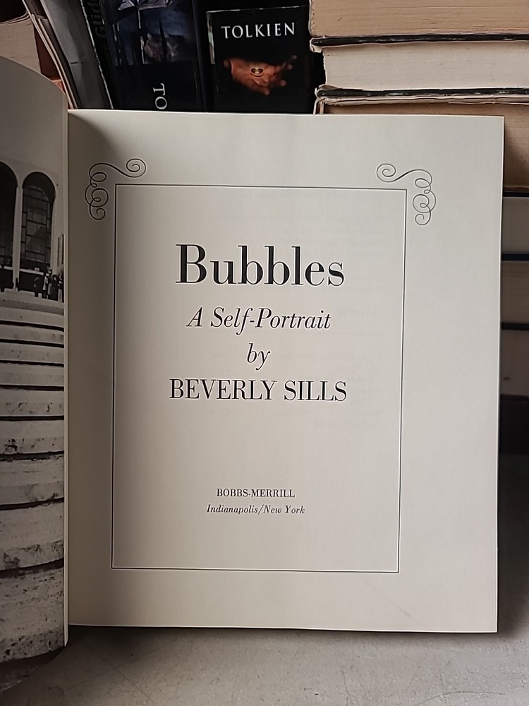 Beverly Sills- Signed Hardbound Book