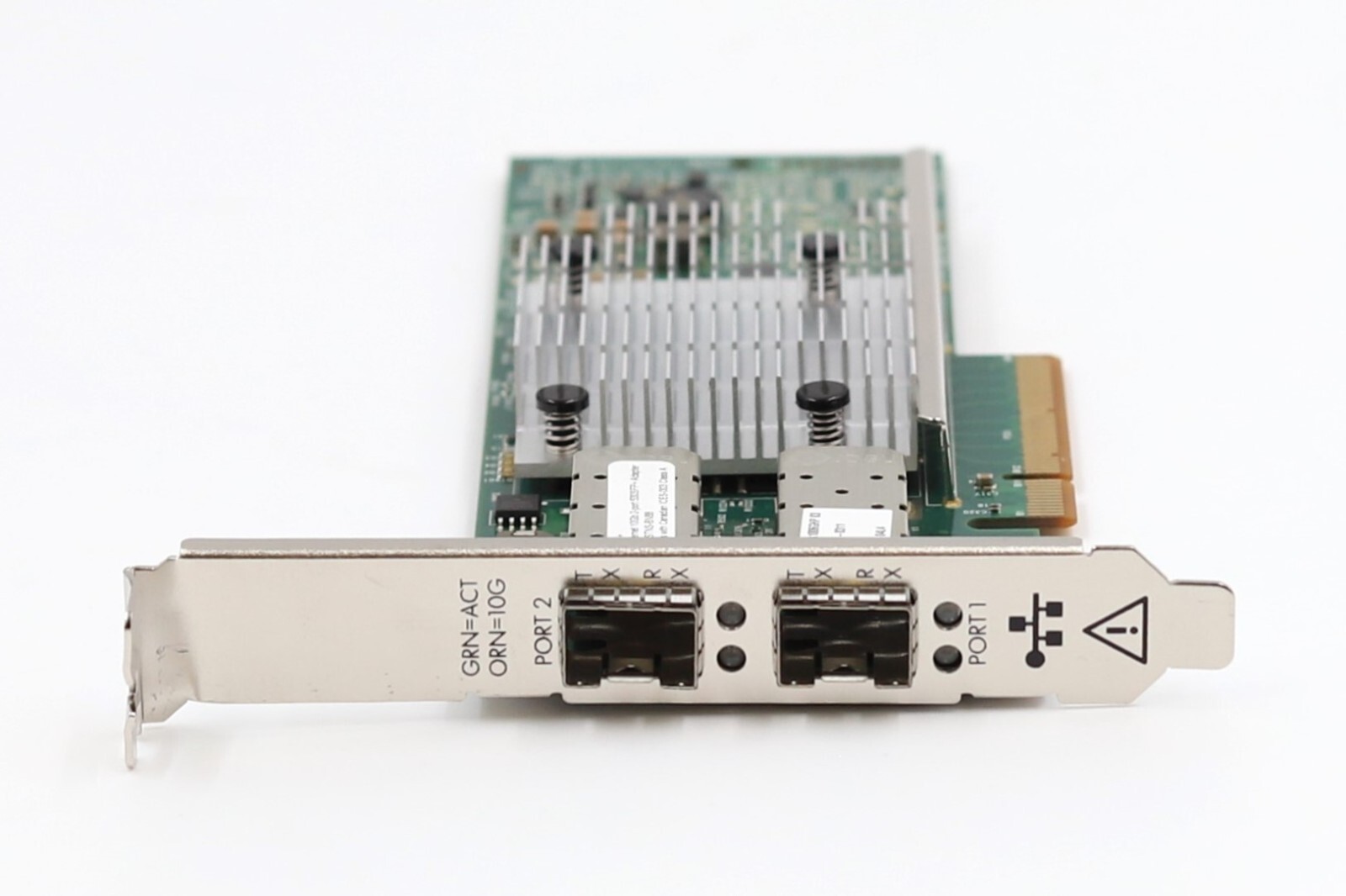 HP Ethernet Dual-Port 10GbE 530SFP+ PCIe x8 Network Adapter Card P/N: 656244-001
