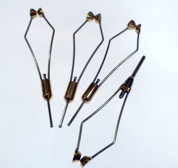 Fly Tying Thread Bobbins - Set of 4 for Thread & Material - FF175