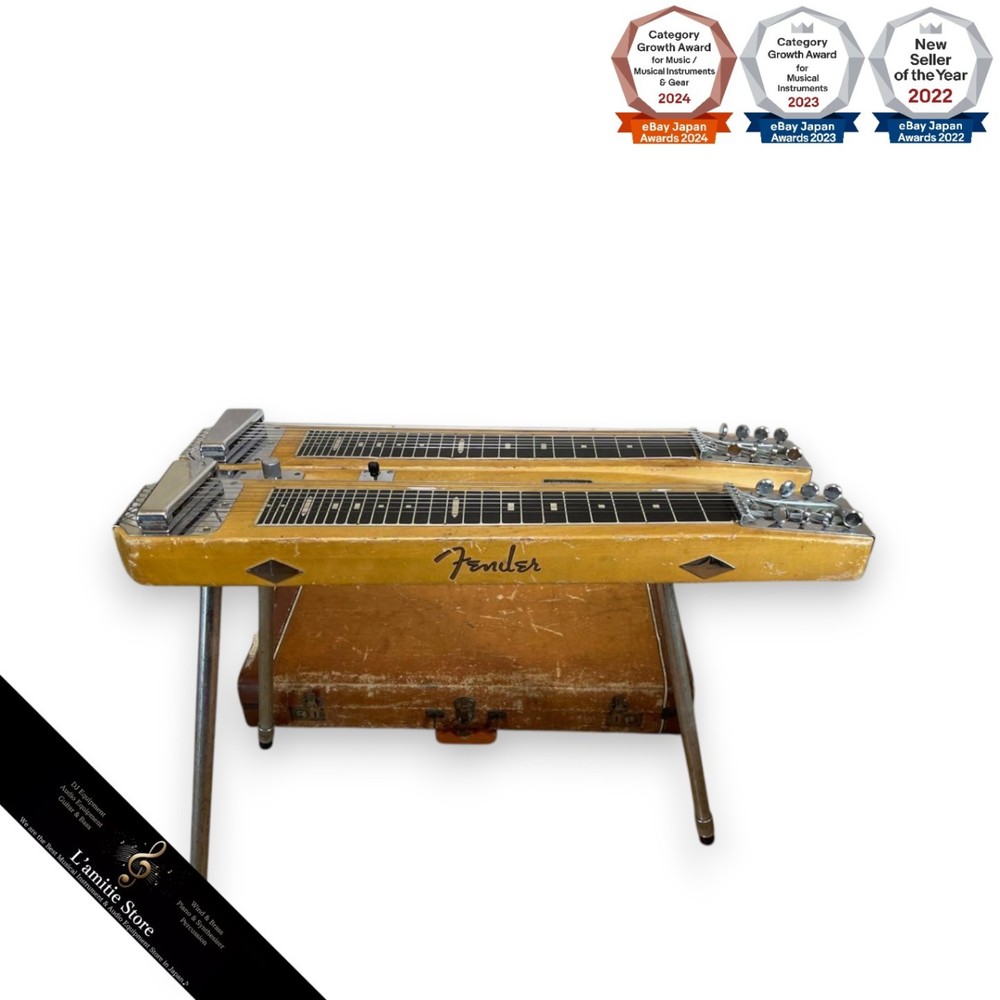 Fender 8String Double Neck Steel Guitar Hard Case Included