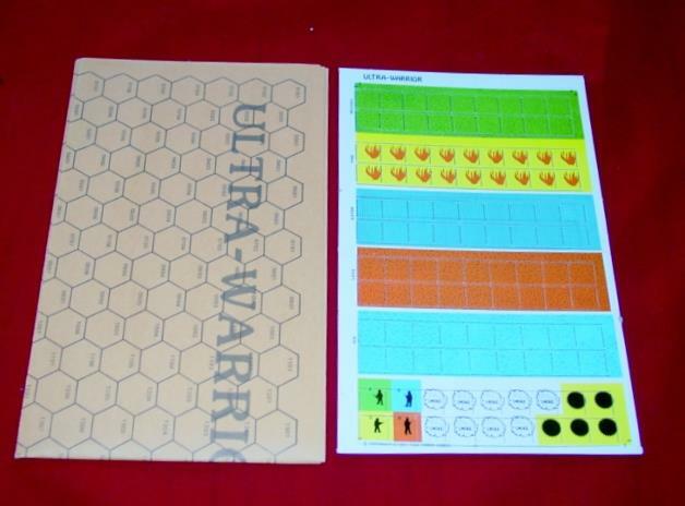 Task Force Game #1017 - ULTRA WARRIOR game - 23rd Century (UNPUNCHED)