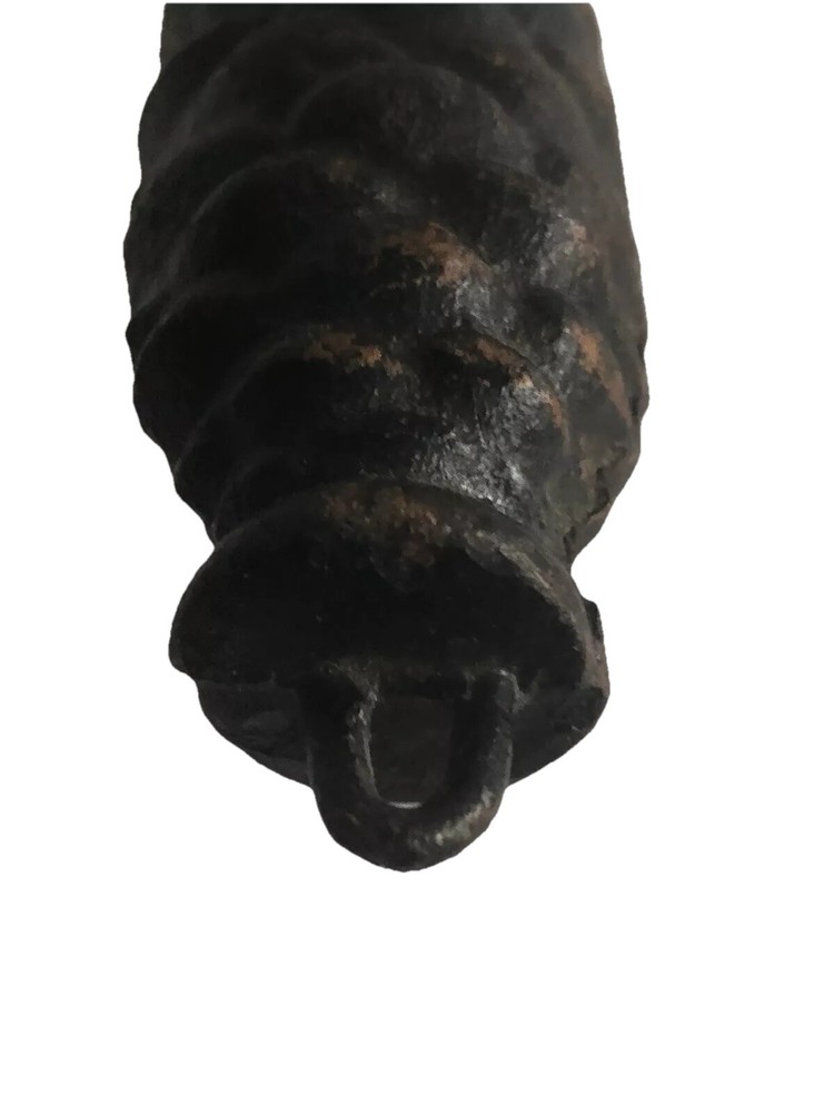 Single Cuckoo Clock Weight Vintage Pinecone Cast 13 OZ