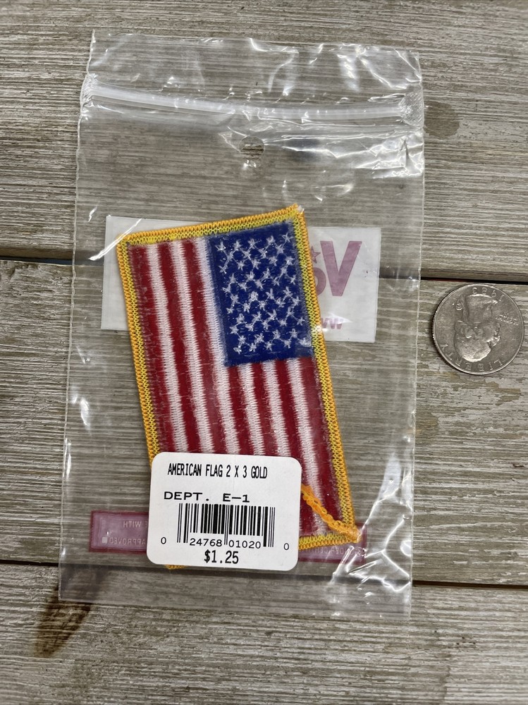 USMC Vanguard American Flag Patch NEW