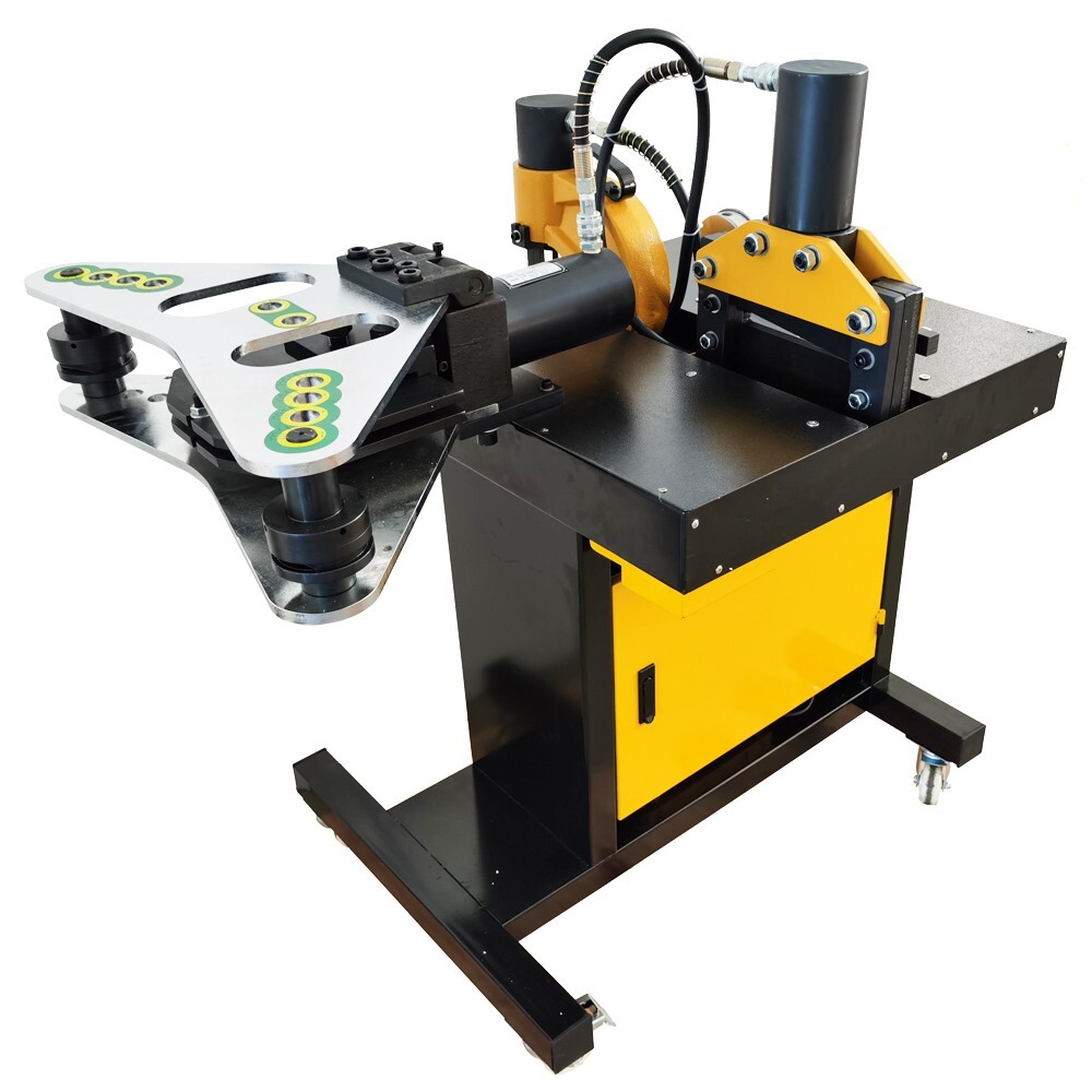 110V 4in1 Multifunctional Busbar Processor Bus Processing Machine Shearing+Punch