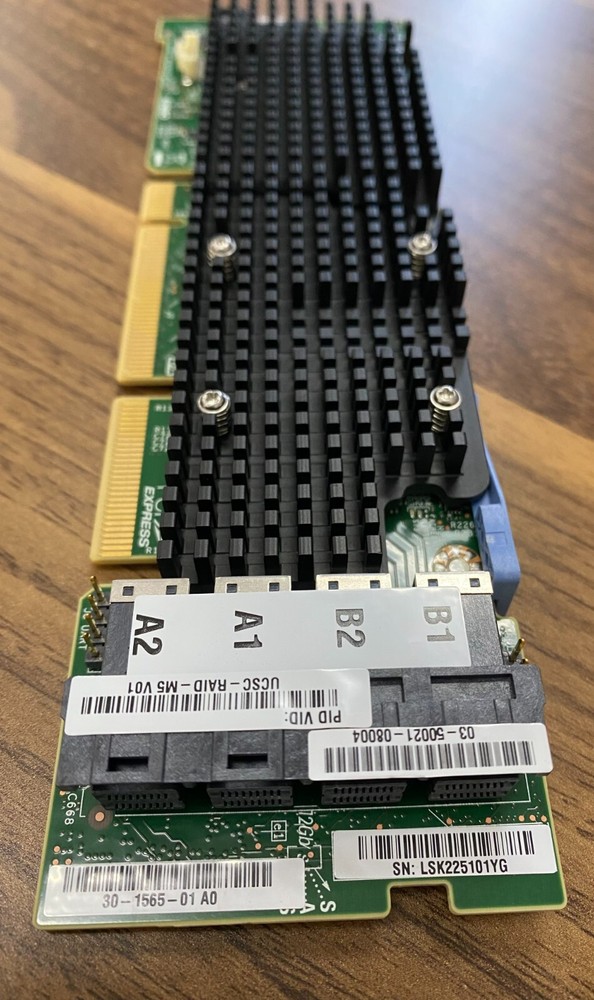 Cisco UCSC-RAID-M5 30-1565-01 12GB/S SAS Modular RAID Controller