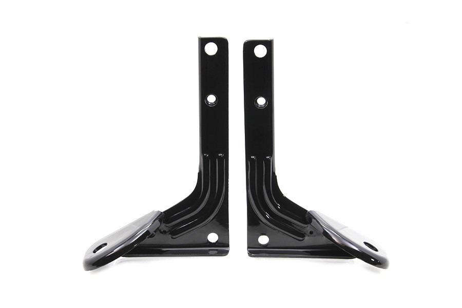 Black Spotlamp Bracket for Front Fork fits Harley Davidson