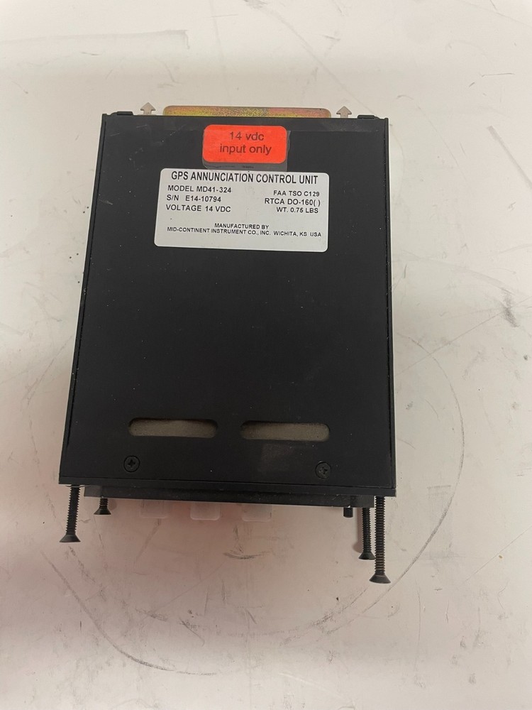 MD41-324 Series GPS Annunciation Control Unit