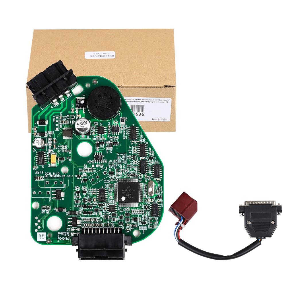 Steer Column Module J518 ELV Module Emulator With Cable For AUDI C6 Q7 A6