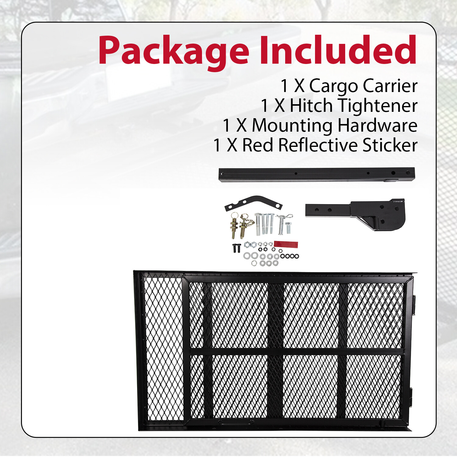 Foldable Wheelchair Scooter Carrier Mobility Disability Medical Hitch Rack Ramp