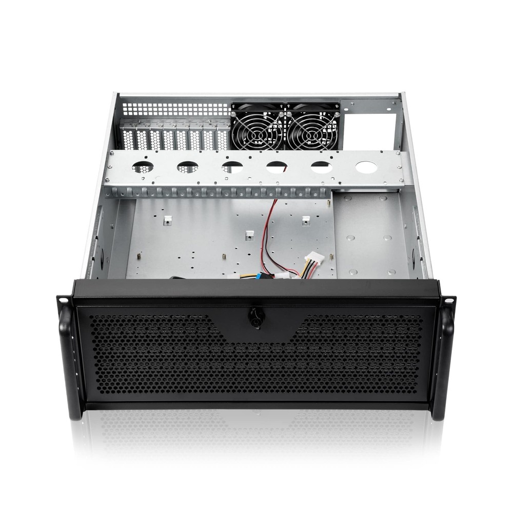 RackChoice 4U rackmount Server Chassis Support Liquid Cooling AIO Cooler Comp...