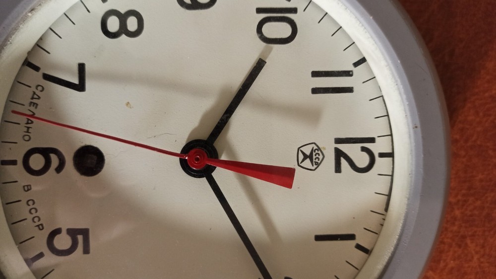 Vintage Soviet ship clock Original 1980-90s. Ideal condition