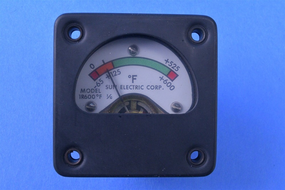 Sun Electric Temperature Panel Meter 1R600