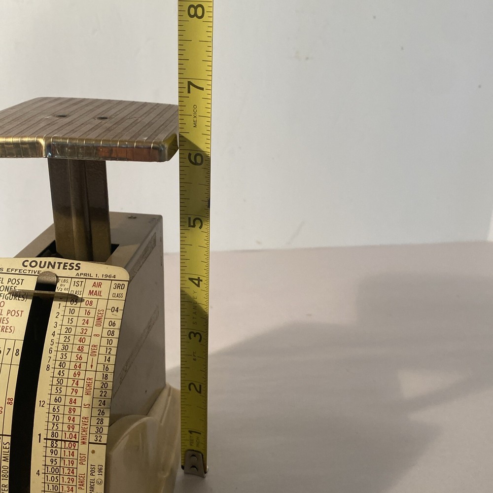 Countess Model M-2 Parcel Post Scale April 1st 1964