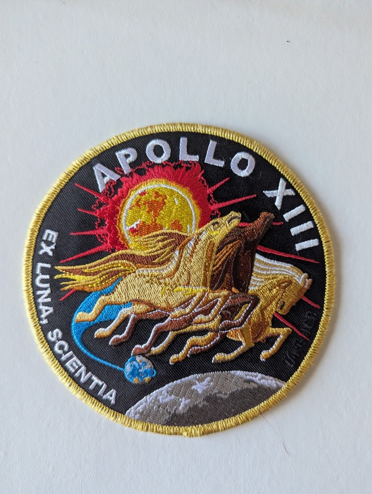 NASA Apollo 13 Commemorative 5" Patch AB Emblems