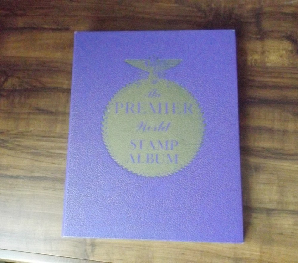 1962 The Premier World Stamp Album-empty, used (#S99)