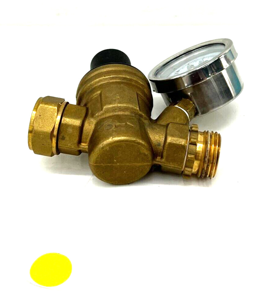 TRUMETER ADJUSTABLE WATER REGULATOR A011117TM 3/4" HOSE THREAD