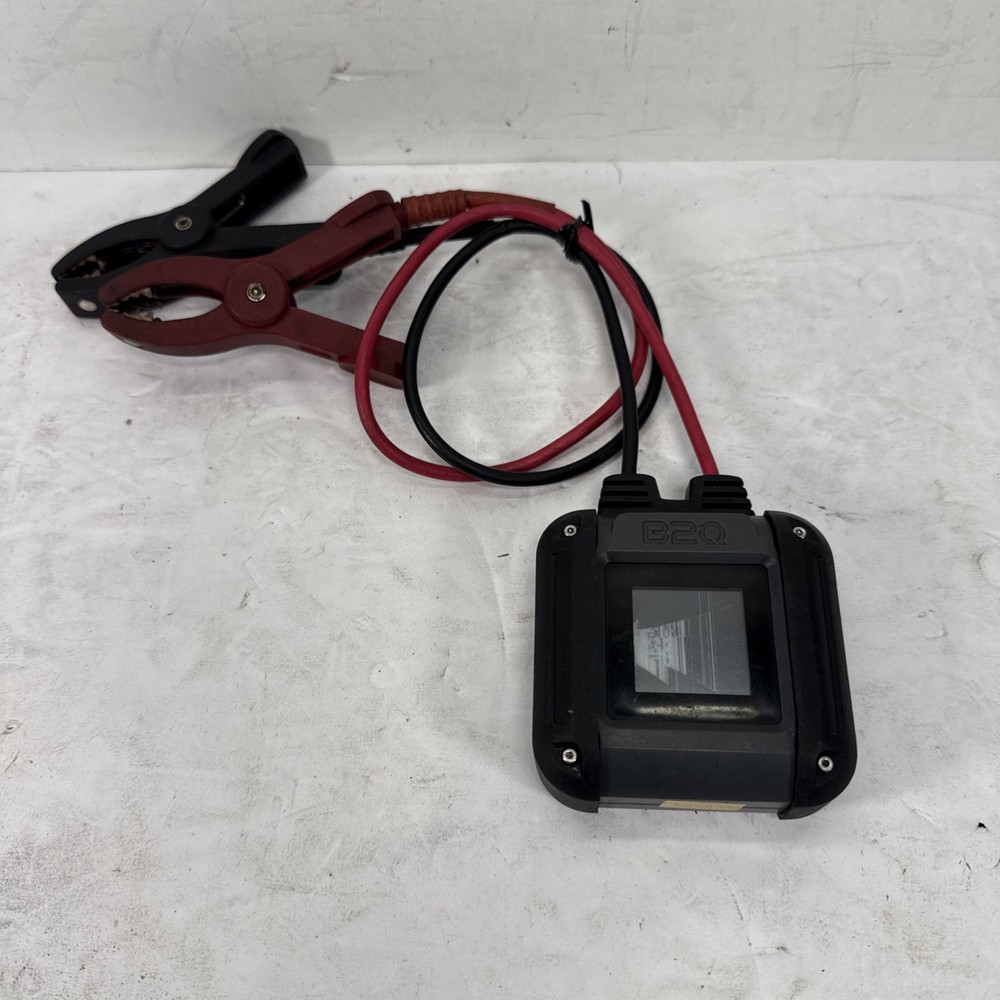 (CRACKED SCREEN) B2Q Technologies B1e Battery Tester