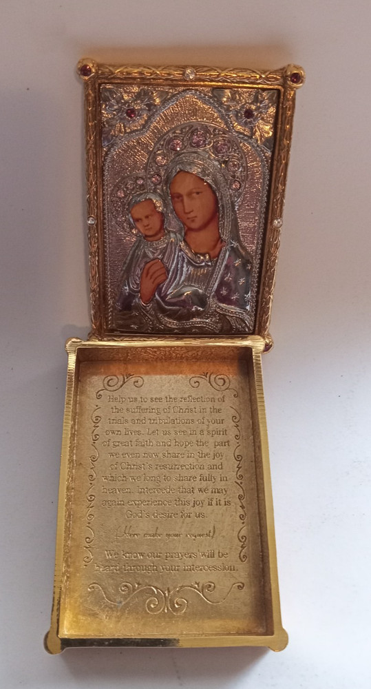 Vatican Library Collection Icon Rosary Box