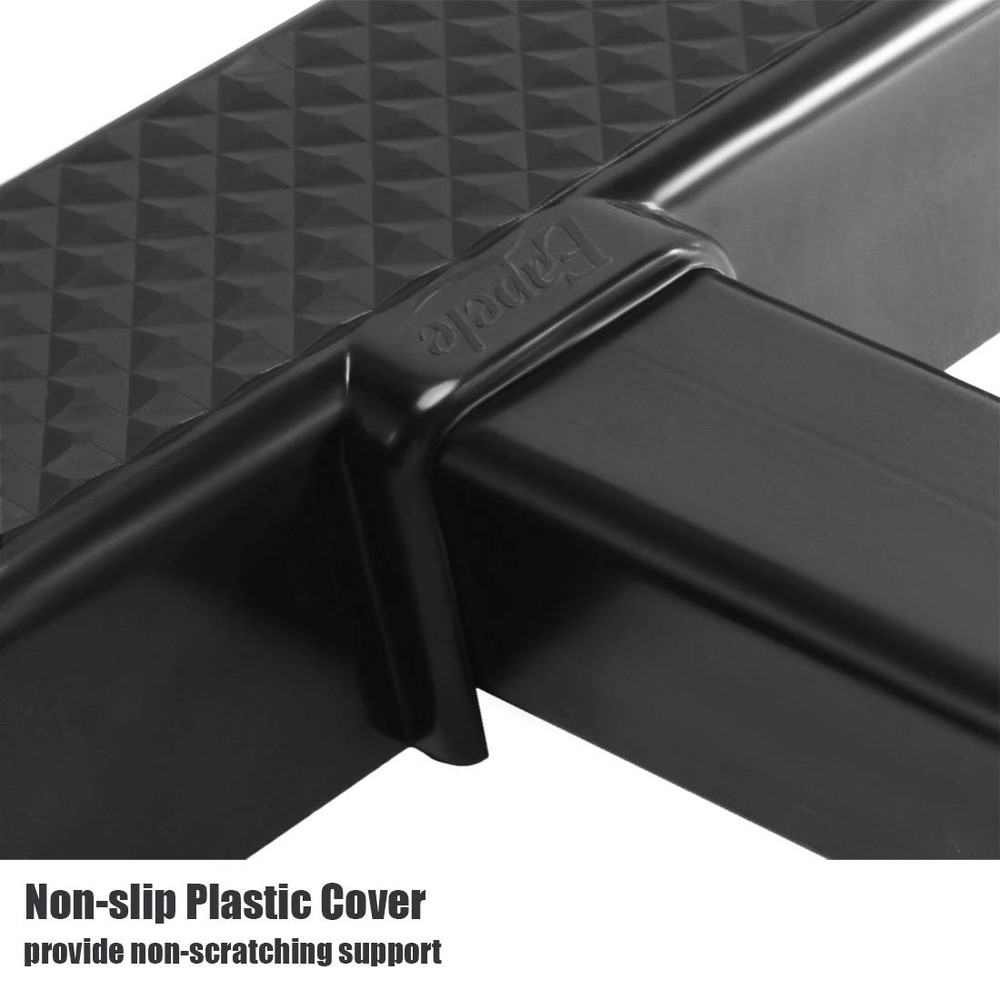 Eapele Hitch Step for 2 Inch without Reflective Strips, Black