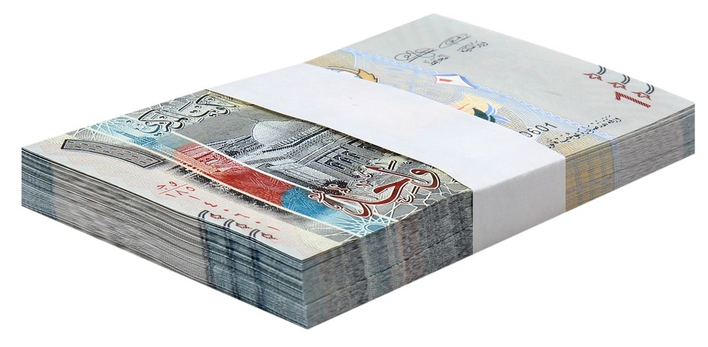 Kuwait 1 Dinar, 2014 ND, P-31a.2, UNC X 100 PCS Bundle Pack