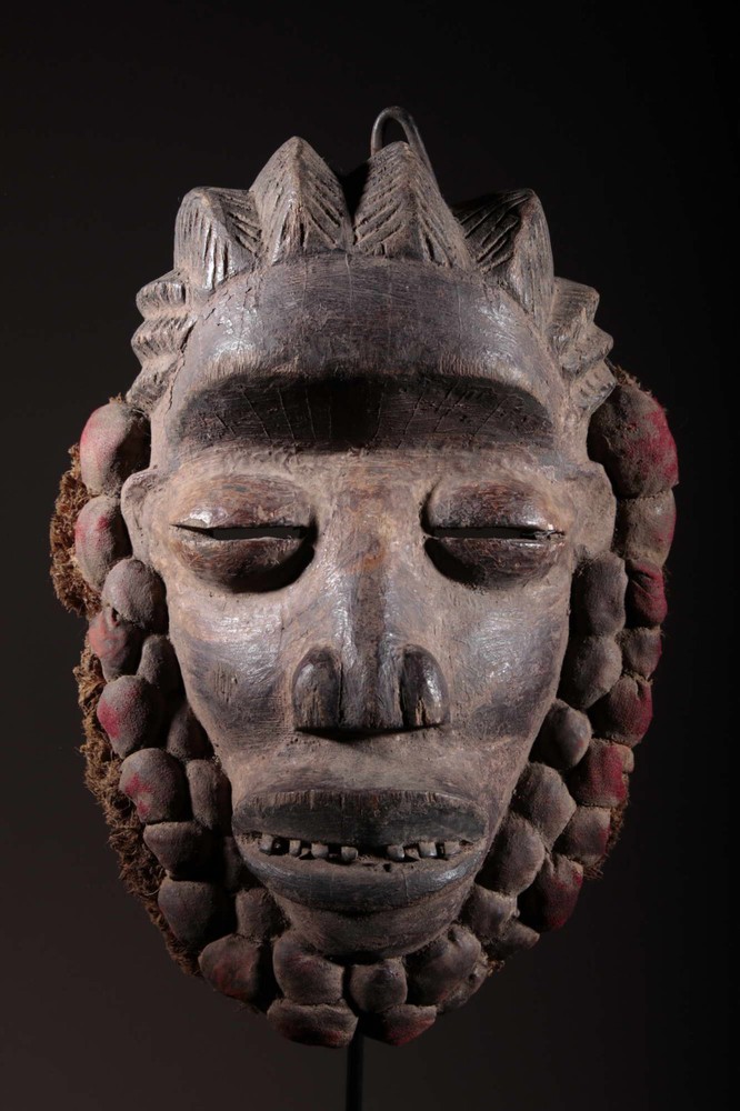 Mask African Mask Guéré 1916
